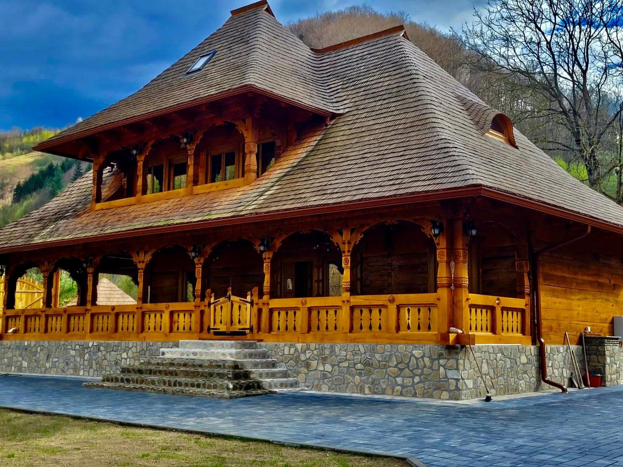 Villa Valea Legendelor Gradistea de Munte Esterno foto
